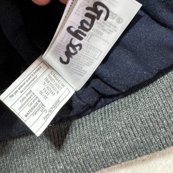 Baby Gap 4T Faux Leather Wool Letterman Bomber Stylish Spring Jacket - Picture 9 of 15